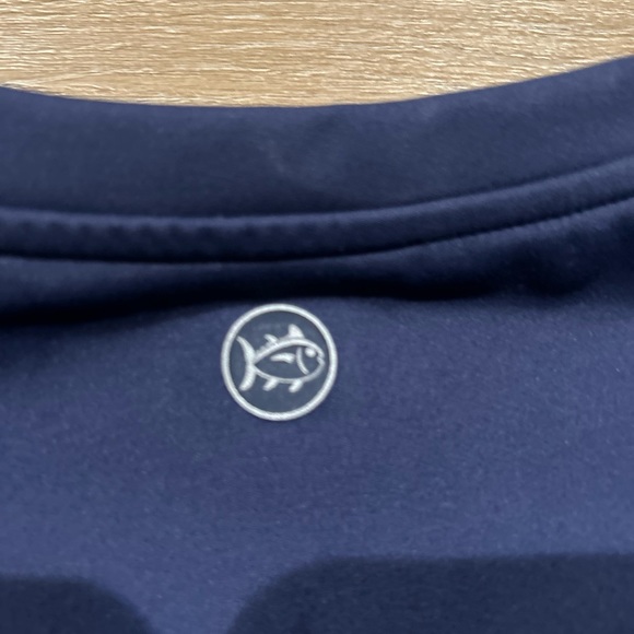 Southern Tide Demy Long Sleeve Performance Top Nautical Navy Size XL NWT - Picture 5 of 5